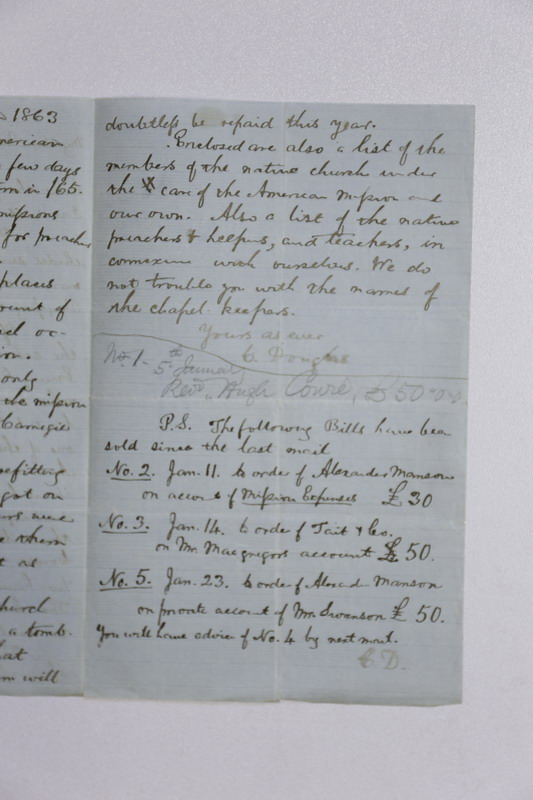 Letter of Carstairs Douglas-杜嘉德信函，對於馬雅各醫生申請的看法-1865-06